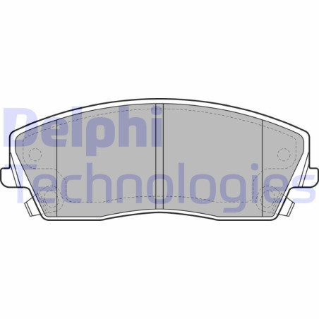 DELPHI LP2034 Klocki hamulcowe Przód dla