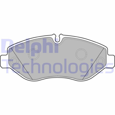 DELPHI LP2039 Brake Pads Set Front for