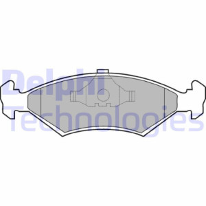 DELPHI LP204 Plaquettes de frein Avant pour