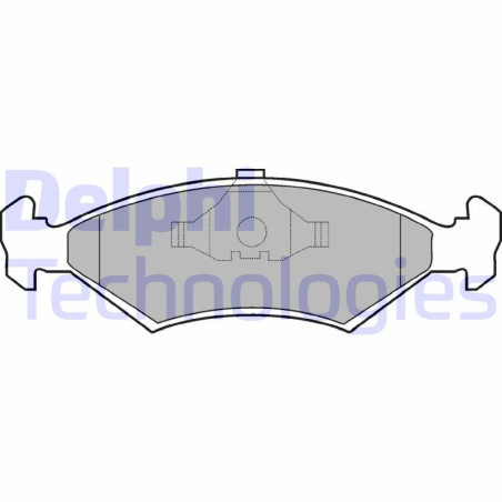DELPHI LP204 Pastiglie freno Anteriore per