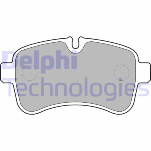 DELPHI LP2040 Pastillas de freno Trasero para