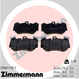 ZIMMERMANN 23961.170.1 Brake Pads