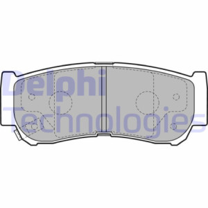 DELPHI LP2049 Pastiglie freno Posteriore per