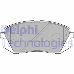 DELPHI LP2050 Pastillas de freno Delantero para