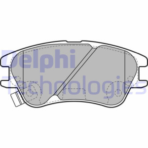 DELPHI LP2062 Pastiglie freno Anteriore per