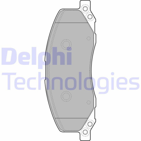 DELPHI LP2082 Brake Pads Set Front for