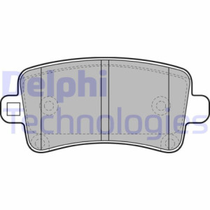 DELPHI LP2084 Pastillas de freno Trasero para