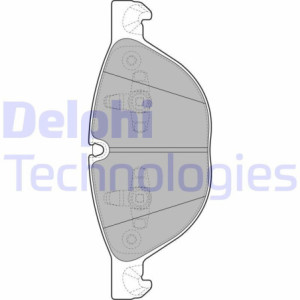 DELPHI LP2091 Pastillas de freno Delantero para
