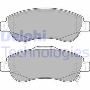 DELPHI LP2093 Pastiglie freno Anteriore per
