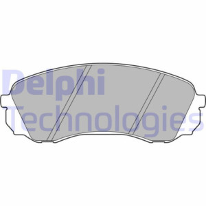 DELPHI LP2094 Brzdové platničky Predné pre