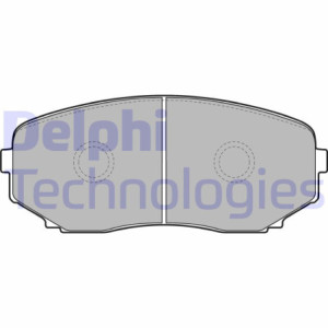 DELPHI LP2098 Pastillas de freno Delantero para