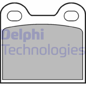 DELPHI LP21 Pastiglie freno Posteriore per