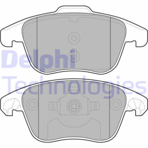 DELPHI LP2100 Brzdové platničky Predné pre