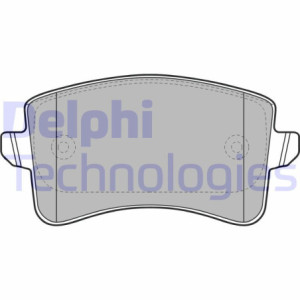 DELPHI LP2106 Brzdové platničky Zadné pre