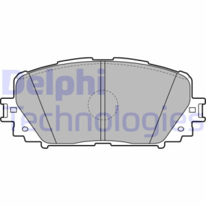 DELPHI LP2123 Pastiglie freno Anteriore per