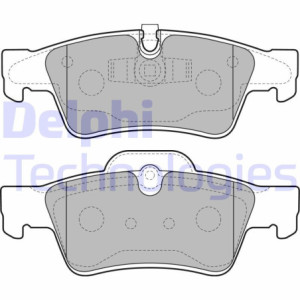 DELPHI LP2124 Pastiglie freno Posteriore per