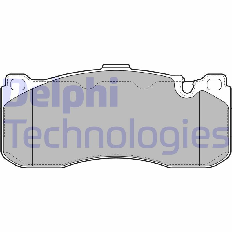 DELPHI LP2131 Pastillas de freno Delantero para