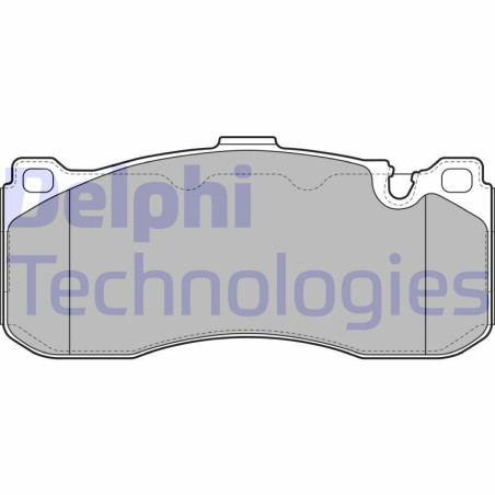 DELPHI LP2131 Plaquettes de frein Avant pour
