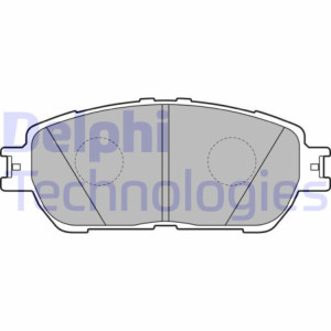 DELPHI LP2132 Pastiglie freno Anteriore per