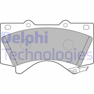 DELPHI LP2134 Pastillas de freno Delantero para