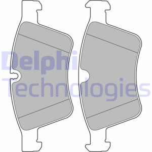 DELPHI LP2139 Brzdové platničky Predné pre