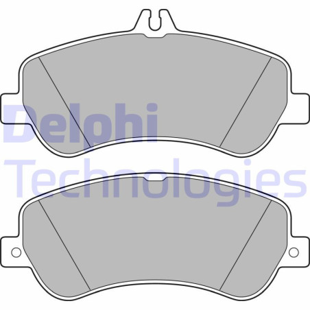 DELPHI LP2146 Brzdové platničky Predné pre