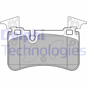 DELPHI LP2151 Plaquettes de frein Arrière pour