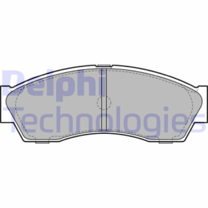 DELPHI LP2159 Pastiglie freno Anteriore per