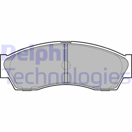 DELPHI LP2159 Plaquettes de frein Avant pour