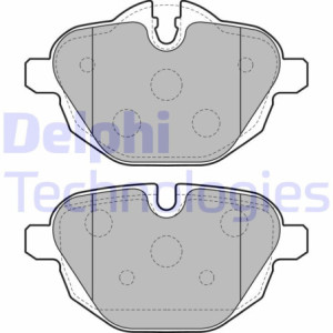 DELPHI LP2162 Pastillas de freno Trasero para
