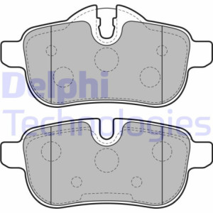DELPHI LP2163 Pastillas de freno Trasero para