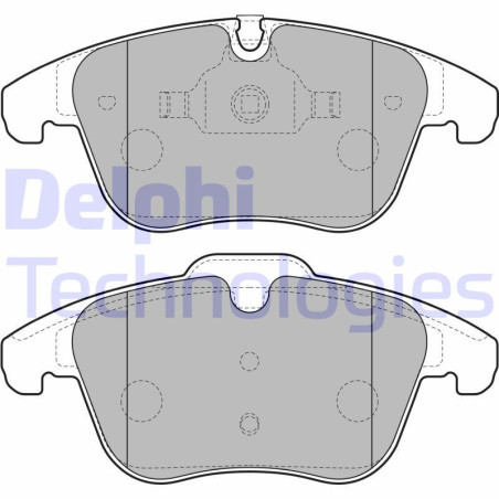 DELPHI LP2165 Bremsbeläge Vorne für