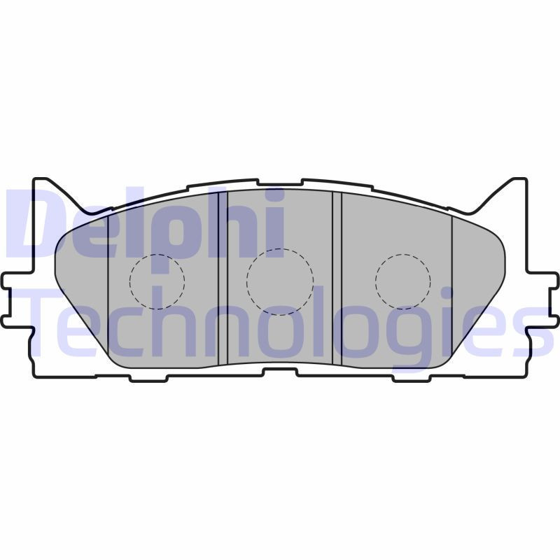 DELPHI LP2169 Brake Pads Set