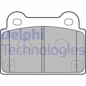 DELPHI LP2177 Pastiglie freno Posteriore per