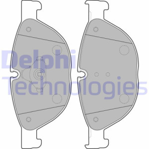 DELPHI LP2189 Pastiglie freno Anteriore per