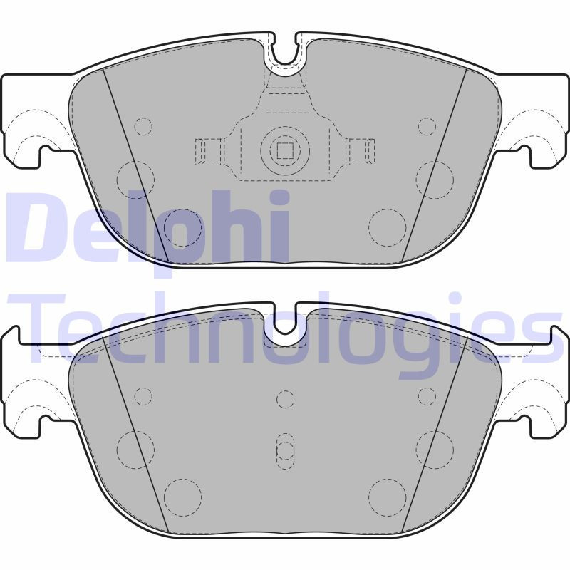 DELPHI LP2198 Bremsbeläge Vorne für