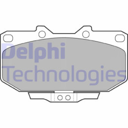DELPHI LP1056 Brake Pads