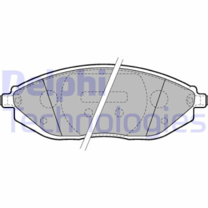 DELPHI LP2218 Pastiglie freno Anteriore per