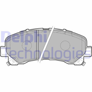 DELPHI LP2229 Plaquettes de frein Avant pour