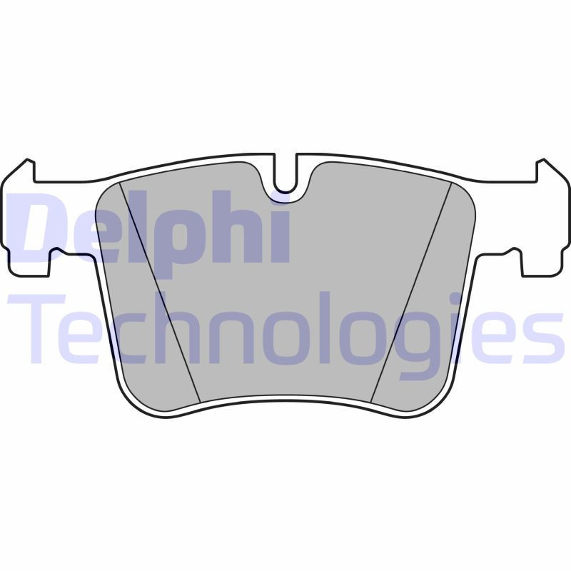 DELPHI LP2234 Brake Pads Set Front for