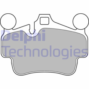 DELPHI LP2236 Pastiglie freno Anteriore per