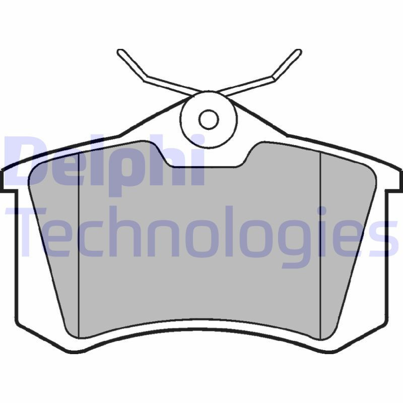 DELPHI LP2254 Brake Pads Set