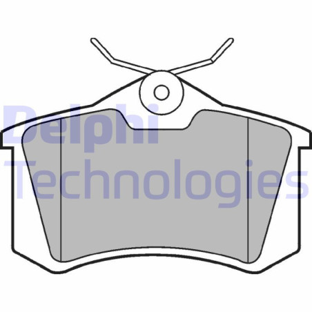 DELPHI LP2254 Brake Pads Set