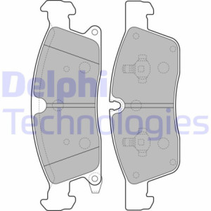 DELPHI LP2275 Brzdové platničky Predné pre