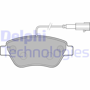 DELPHI LP2276 Pastiglie freno Anteriore per