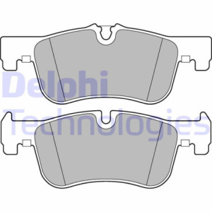 DELPHI LP2284 Brzdové platničky Predné pre