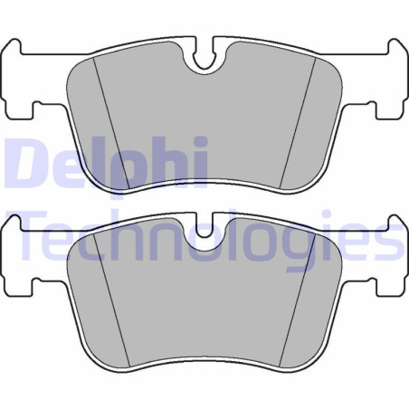 DELPHI LP2285 Brake Pads Set Front for