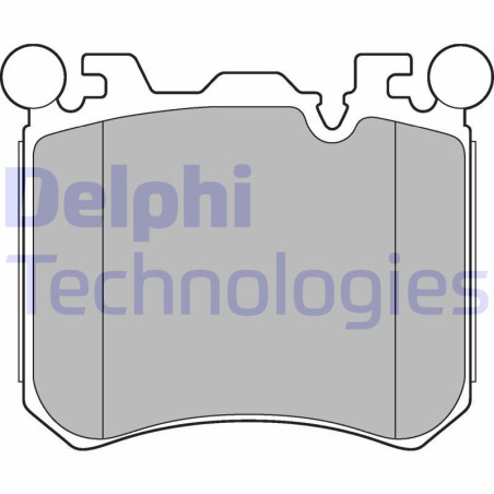 DELPHI LP2287 Plaquettes de frein Avant pour