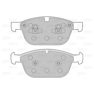 Pastillas de freno Delantero para Volvo XC60 XC90 VALEO 601381
