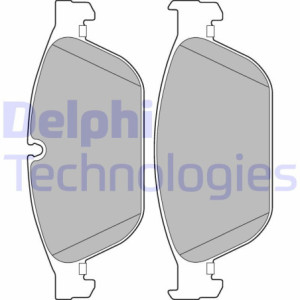 DELPHI LP2292 Brzdové platničky Predné pre